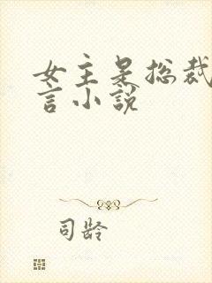 女主是总裁的现言小说