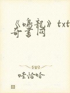 《鸣龙》txt奇书网