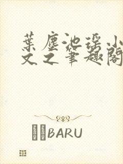 叶尘池瑶小说全文之笔趣阁