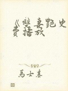 《双妻艳史》免费播放