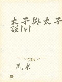 太子与太子妃小说1v1封面