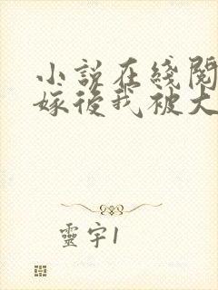 小说在线阅读替嫁后我被大佬缠上了