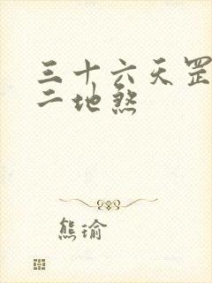 三十六天罡七十二地煞封面