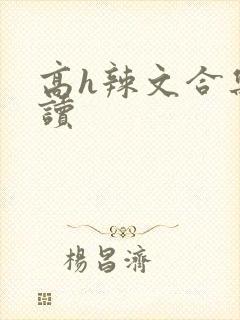 高h辣文合集阅读