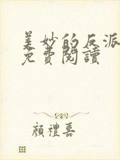 美妙的反派小说免费阅读