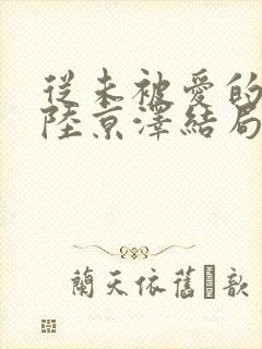 从未被爱的沈念陆京泽结局