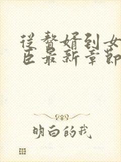 从赘婿到女帝宠臣最新章节