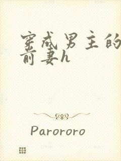 穿成男主的炮灰前妻h