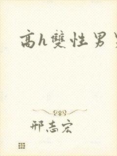 高h双性男男文封面