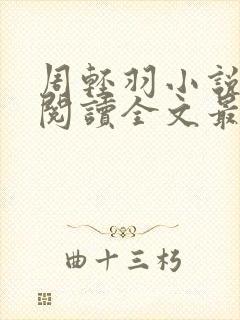 周轻羽小说免费阅读全文最新章节