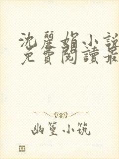 沈丽娟小说全文免费阅读最新章节