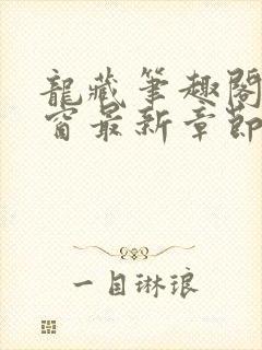 龙藏笔趣阁无弹窗最新章节封面