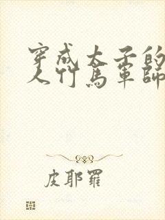 穿成太子的病美人竹马军师小说