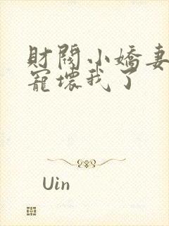 财阀小娇妻叔你宠坏我了