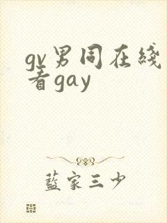 gv男同在线观看gay