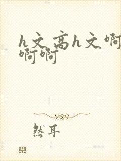 h文高h文啊啊啊啊