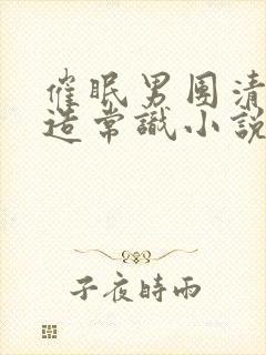 催眠男团清冷改造常识小说