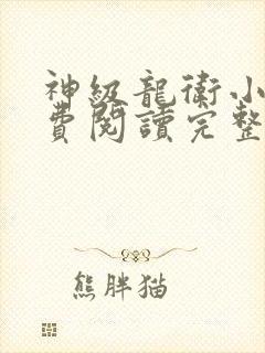 神级龙卫小说免费阅读完整版