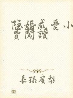 隐婚成爱小说免费阅读