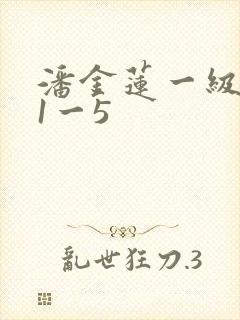 潘金莲一级淫片1一5封面