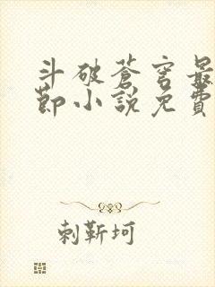 斗破苍穹最新章节小说免费阅读