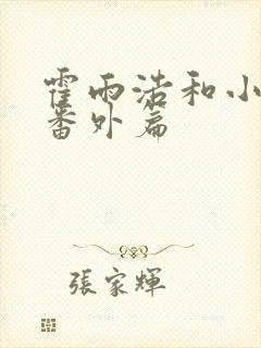 霍雨浩和小舞的番外篇封面