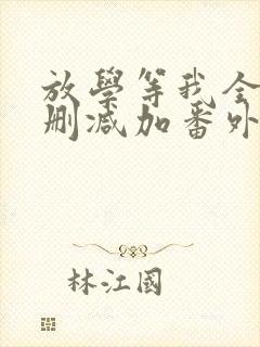 放学等我全文无删减加番外txt