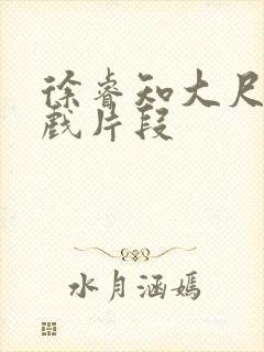 徐睿知大尺度床戏片段