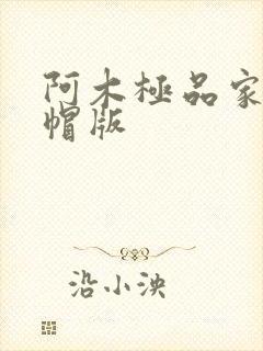 阿木极品家丁绿帽版封面