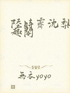 陆时霁沈梨初笔趣阁