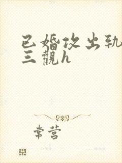 已婚攻出轨受无三观h