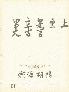 男主是皇上年龄大古言