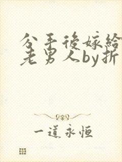 分手后嫁给豪门老男人by折曲小说