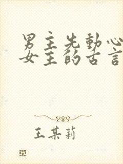 男主先动心苦追女主的古言