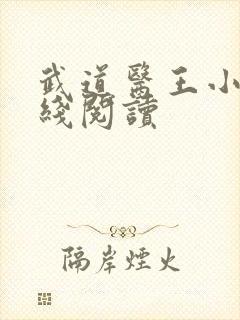 武道医王小说在线阅读