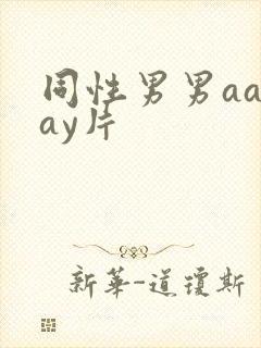 同性男男aagay片