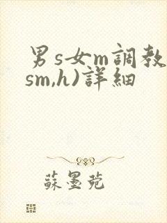 男s女m调教(sm,h)详细