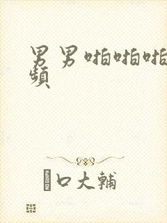 男男啪啪啪的视频