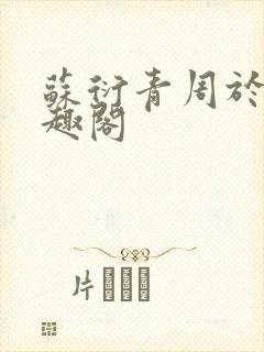 苏衍青周于渊笔趣阁封面