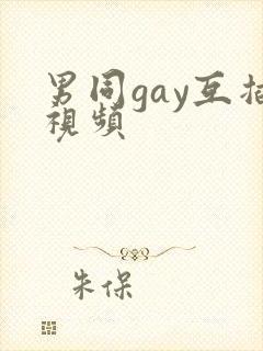 男同gay互插视频