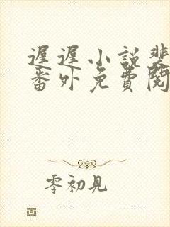 迟迟小说裴延礼番外免费阅读封面