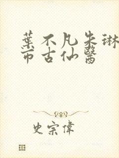 叶不凡朱琳琳都市古仙医