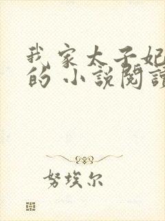 我家太子妃超凶的 小说阅读