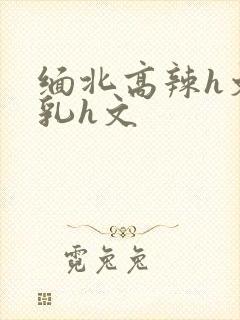 缅北高辣h文乱乳h文封面