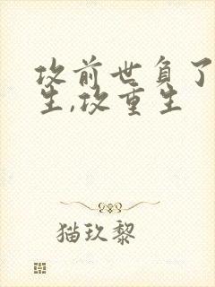 攻前世负了受重生,攻重生