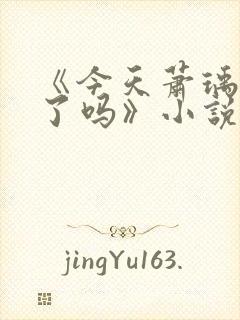 《今天萧瑀被贬了吗》小说