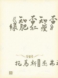 《知否知否应是绿肥红瘦》在线观看