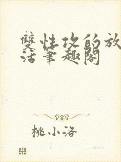 双性攻的放纵生活笔趣阁封面