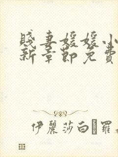 贱妻媛媛小说最新章节免费阅读封面