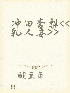 冲田杏梨<<巨乳人妻>>封面